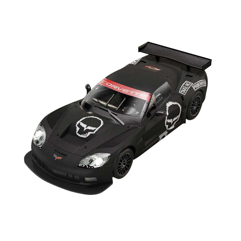 SCX U10431 Chevrolet Corvette C6R Black Skull SCX U10431 Chevrolet Corvette C6R Black Skull